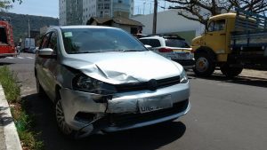 Gestante fica ferida após colisão no centro de Osório 46