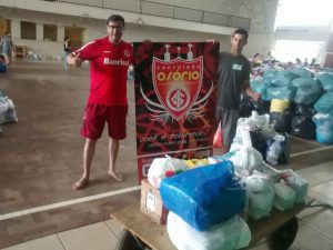 Osório: colorados arrecadam doações para atingidos por temporal em Rolante 227 Osório: colorados arrecadam doações para atingidos por temporal em Rolante 226