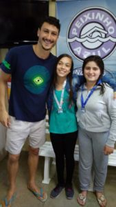 Natação de Osório recebe atleta olímpico em suas instalações 158