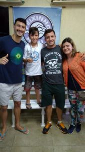 Natação de Osório recebe atleta olímpico em suas instalações 160