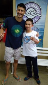 Natação de Osório recebe atleta olímpico em suas instalações 162