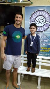 Natação de Osório recebe atleta olímpico em suas instalações 146