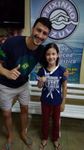 Natação de Osório recebe atleta olímpico em suas instalações 152