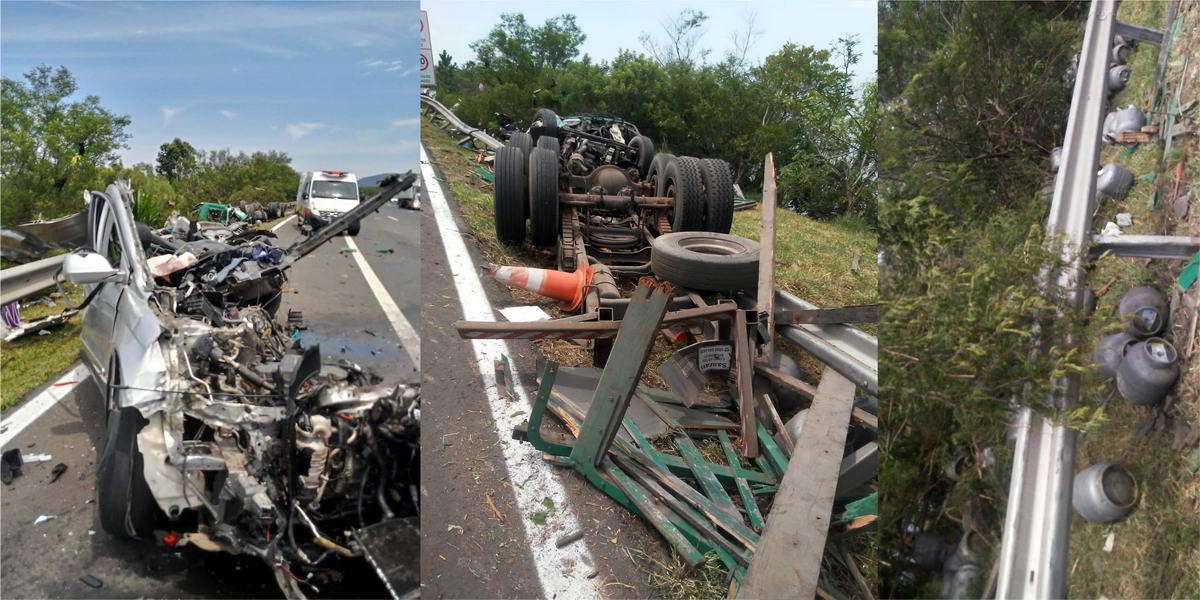 Grave acidente tem mortos na Freeway em Osório