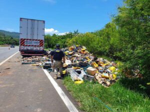 PRF impede saque de carga na Freeway em Osório
