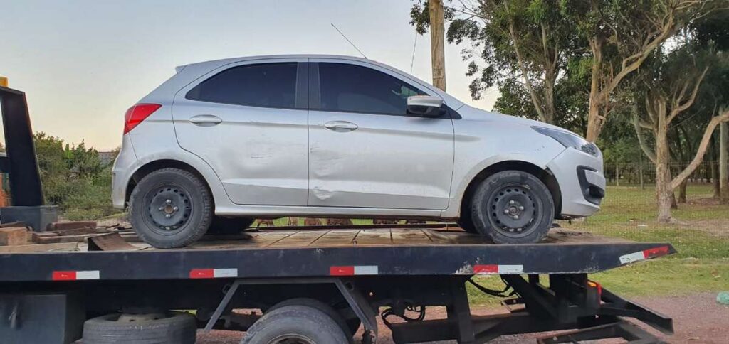 Criminoso atropela policial durante abordagem em Imbé