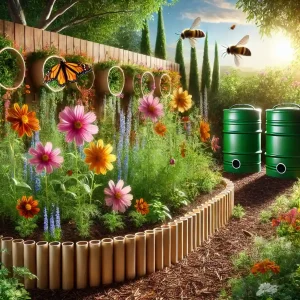 4 formas sustentáveis de cultivar flores no seu jardim