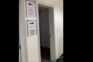 Evacuação da Prefeitura de Torres