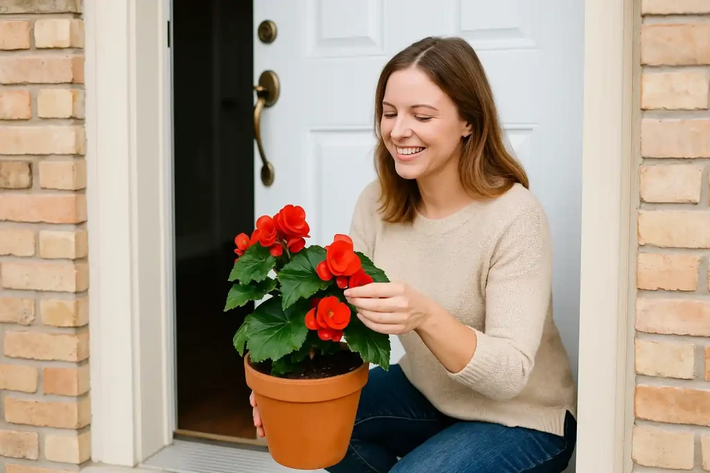 Como a presença da begônia pode energizar a sua casa