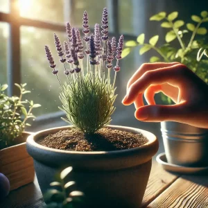 Lavanda saudável 3 maneiras de checar a umidade