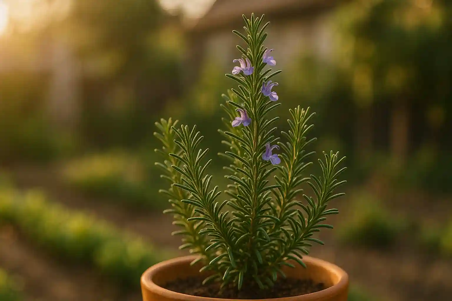 4 cuidados para manter o rosmaninho em vasos e canteiros