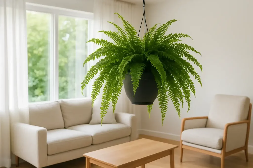 4 erros que deixam a samambaia amarelada e sem volume