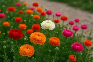 6 passos para cultivar ranúnculos com flores cheias e vibrantes