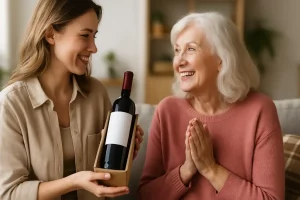 Assinatura de vinho presente perfeito para o Dia das Mães