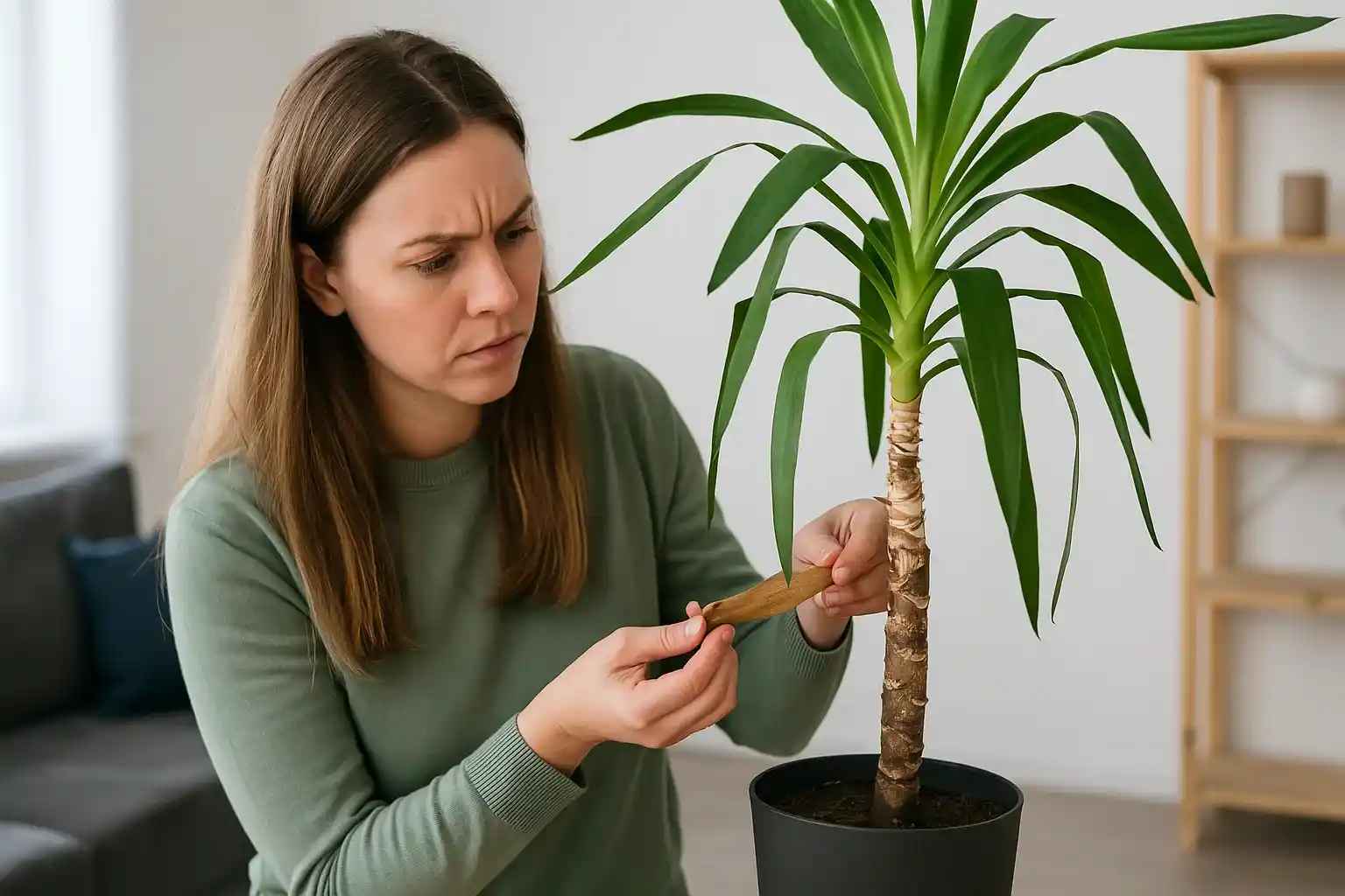 Como recuperar o pau-d’água que ficou com tronco mole