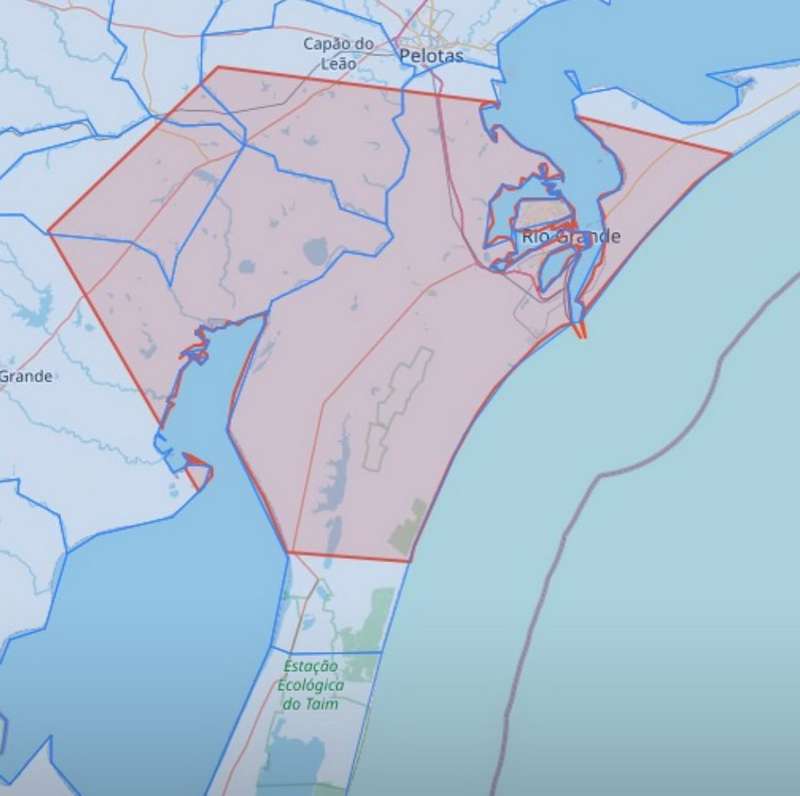 Defesa Civil alerta para temporais no Litoral Sul