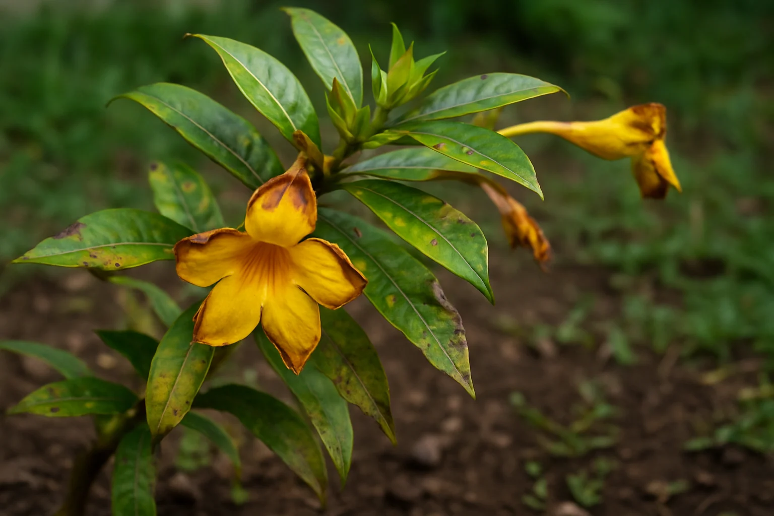 O que está matando sua trombeta-de-ouro Veja agora