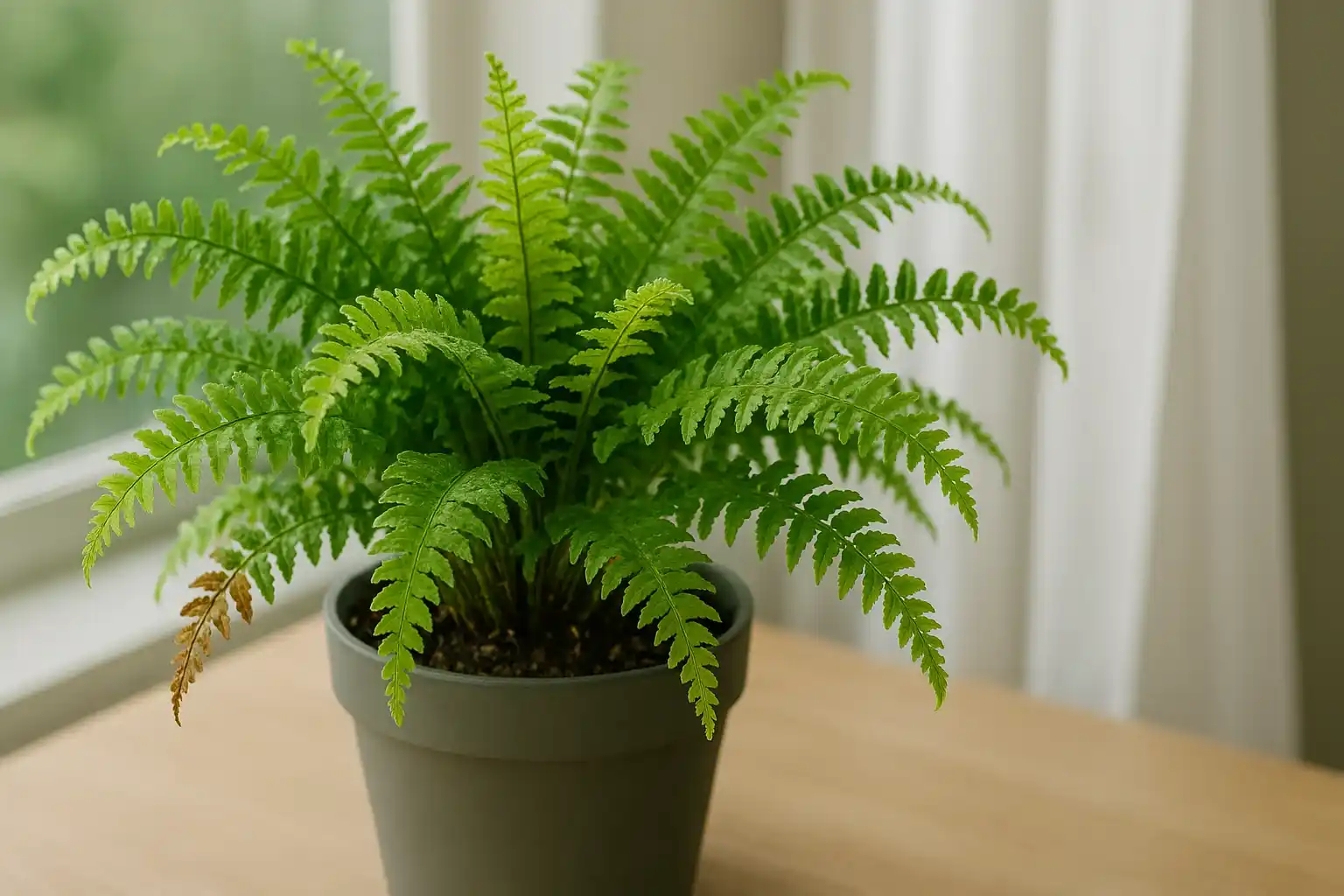 O que fazer se a samambaia secar mesmo sendo regada