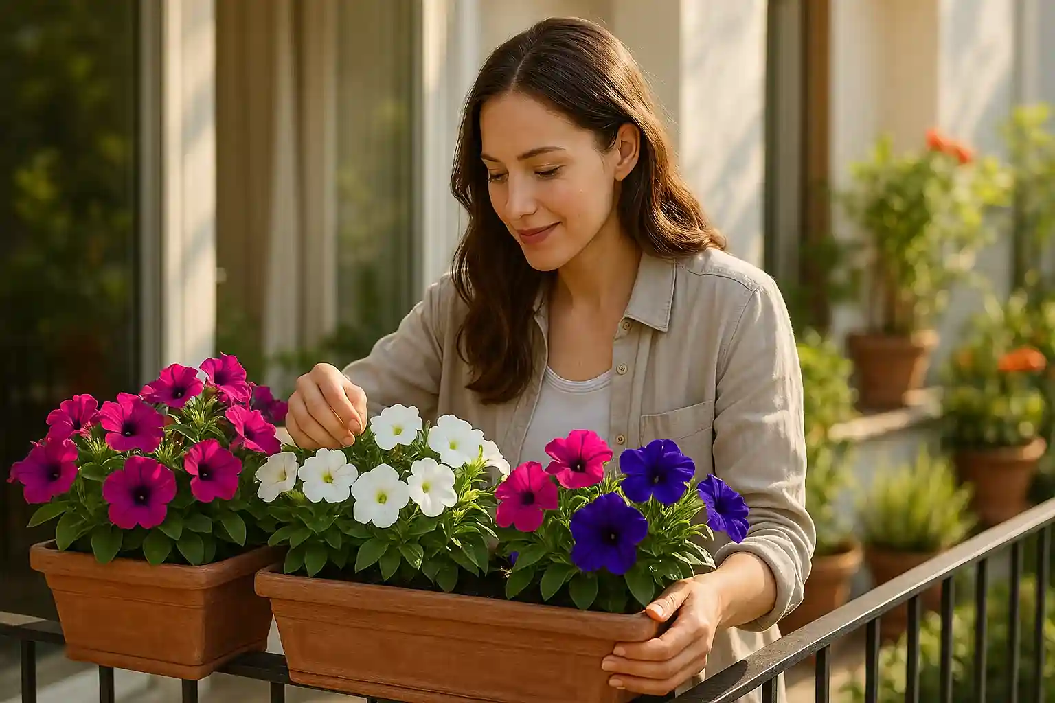 Tudo sobre o cultivo da petúnia e suas cores vibrantes