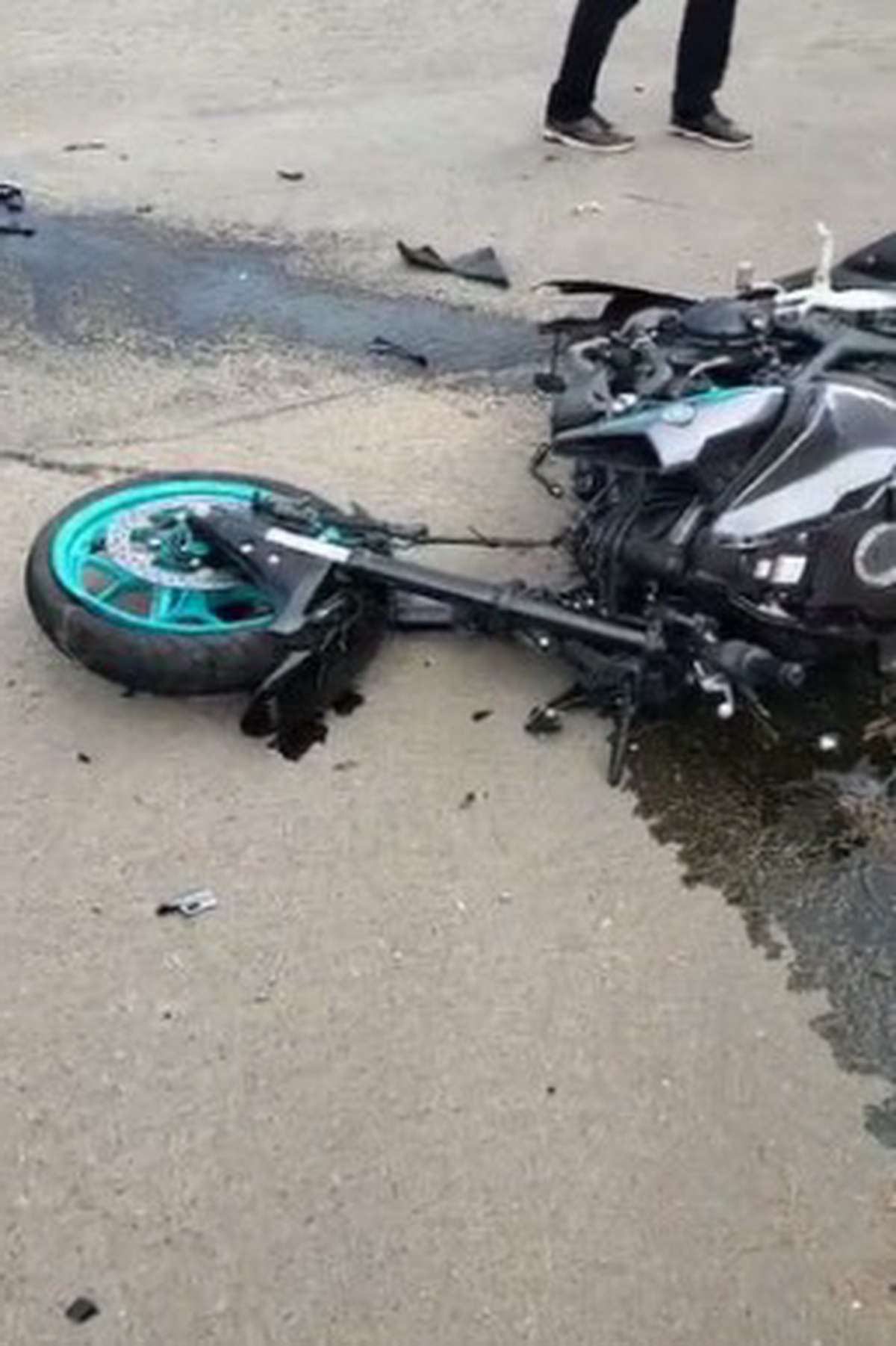 Colisão deixa motociclista ferido na Rota do Sol