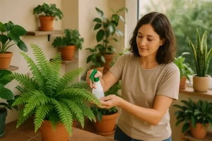 Como evitar pragas na samambaia com um spray natural e barato