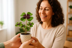 Dia das Mães proteja e inspire com um trevo-da-sorte