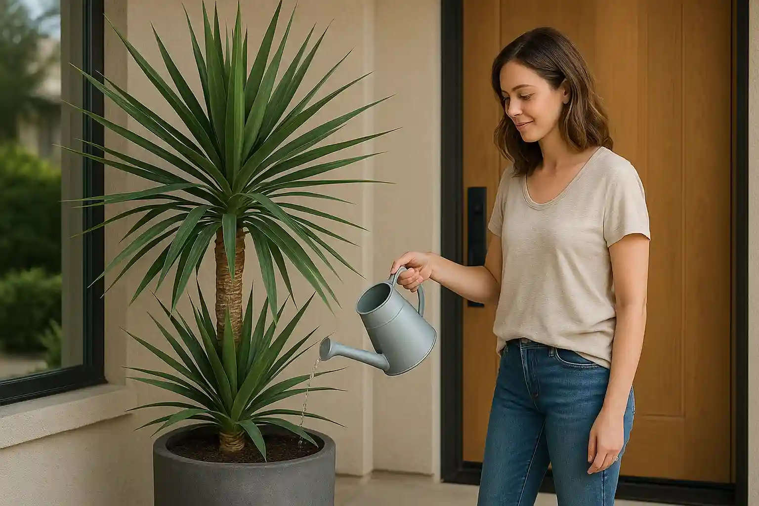 Yucca 4 dicas para manter essa palmeira rústica sempre ereta