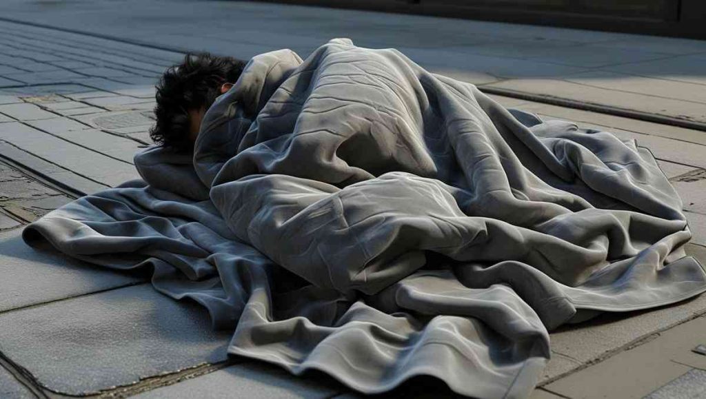 Moradores de rua, Briga por cobertores termina com morte de morador de rua no RS