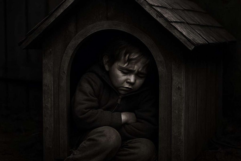 Criança vítima de tortura