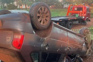 Acidente fatal na RS-344: homem morre após capotar carro