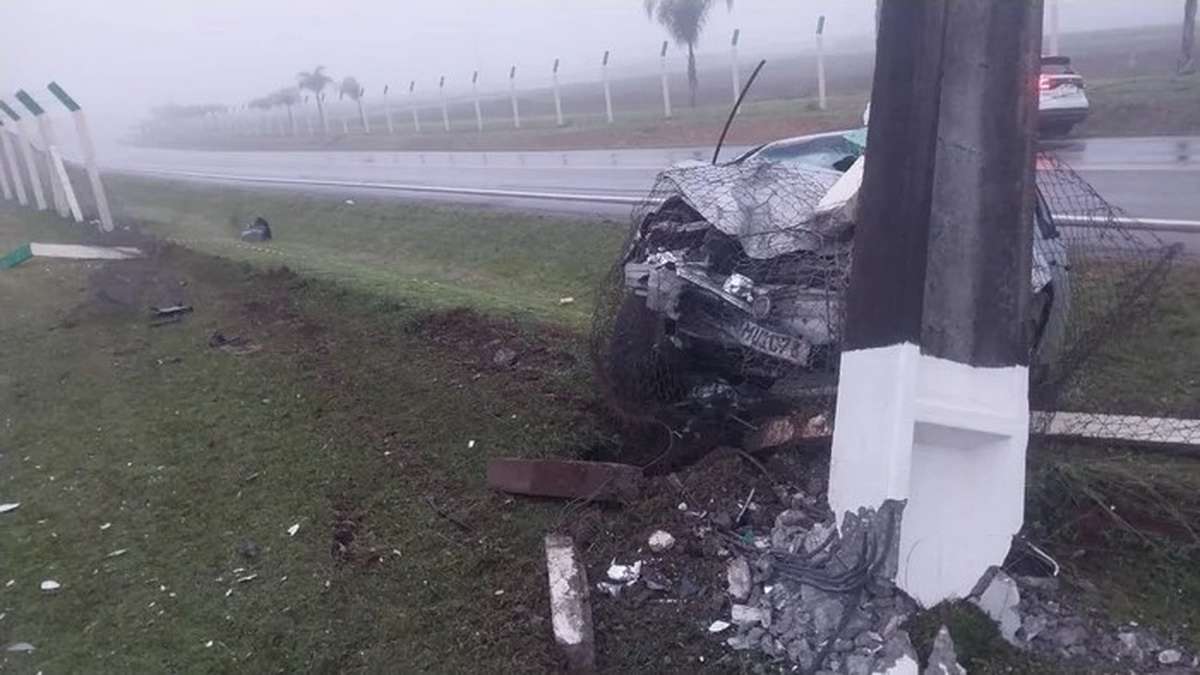 Acidente na RS‑142 mata jovem de 21 anos