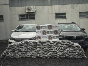Apreensão de maconha em Osório: dupla é presa com 78 kg da droga