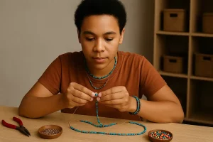 Aprenda a fazer bijuterias artesanais com fios e miçangas e transforme seu estilo com criatividade