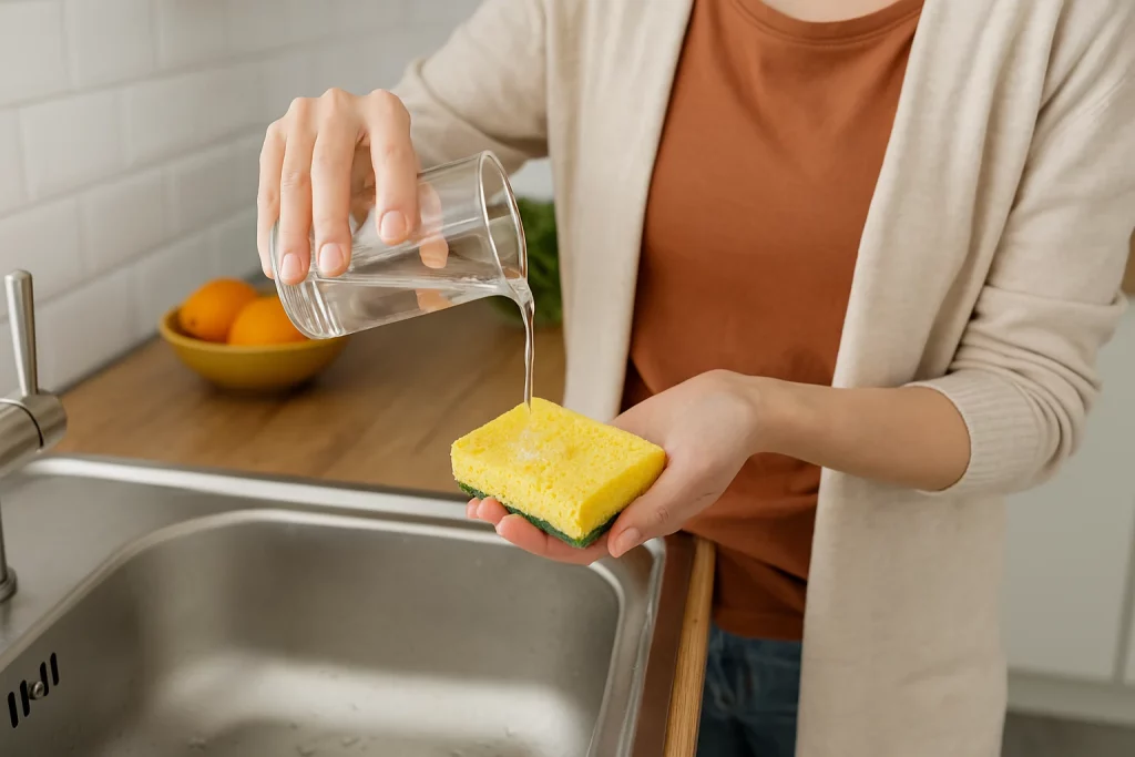 Desinfete esponjas e eliminar o mau cheiro com receita caseira