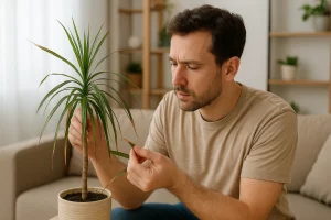 Dracena com pontas secas Veja o que está faltando no cuidado dessa planta popular