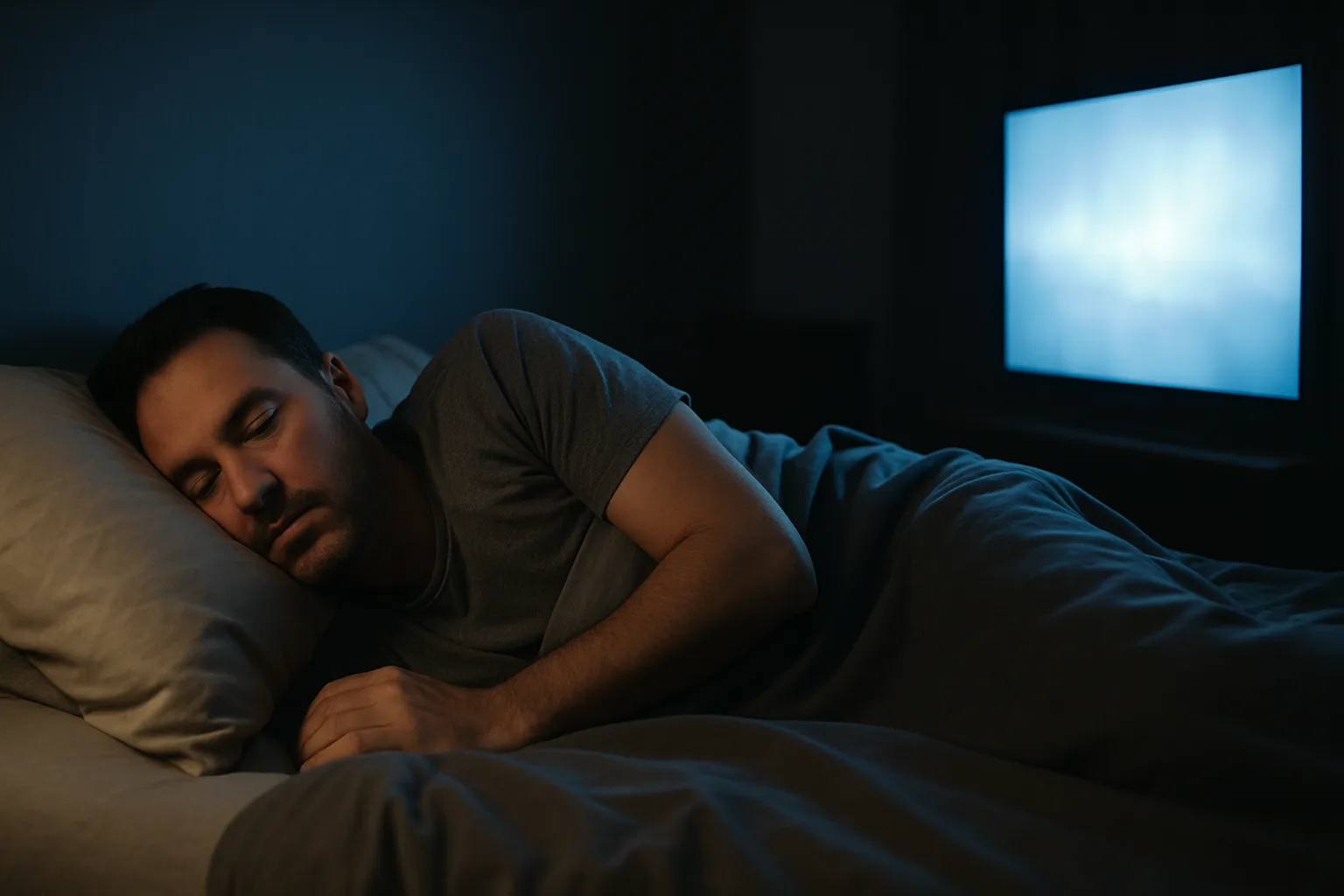 Parece inofensiva TV ligada à noite bagunça seu cérebro em silêncio