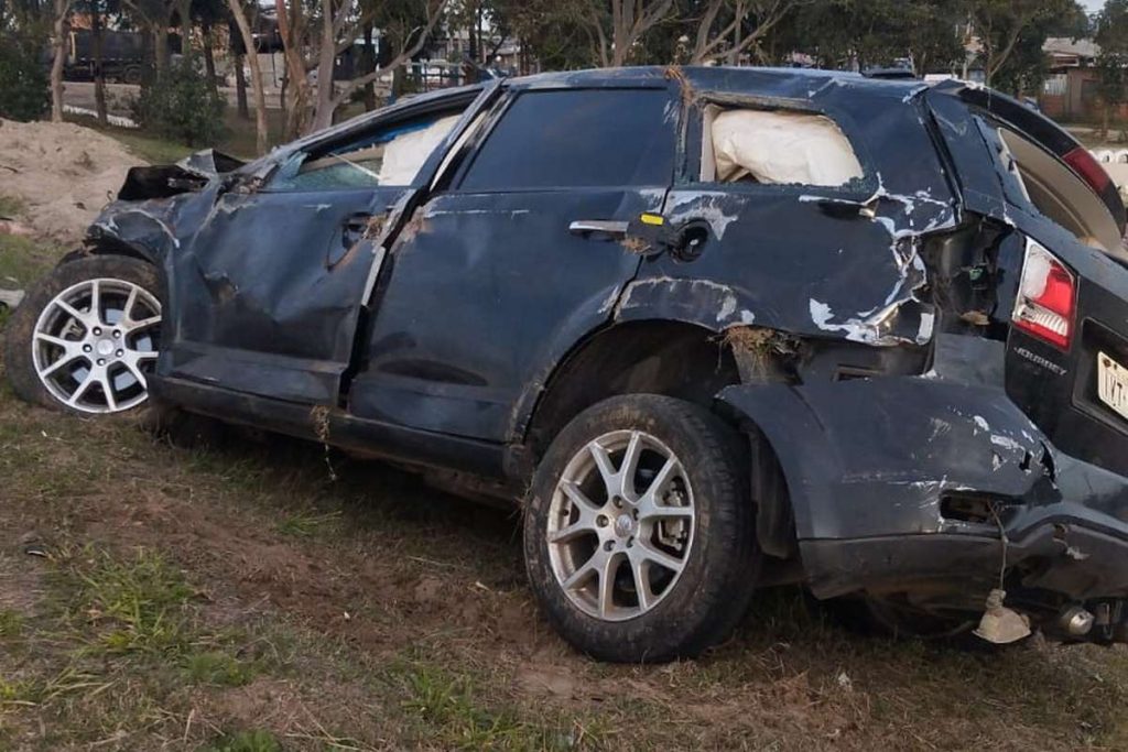 Sobrevivente de acidente em Imbé, Acidente grave em Imbé deixa dois mortos após perseguição policial