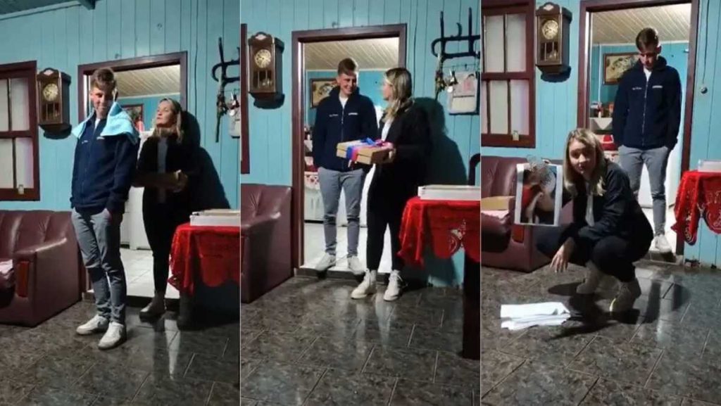 Chá revelação de traição no RS