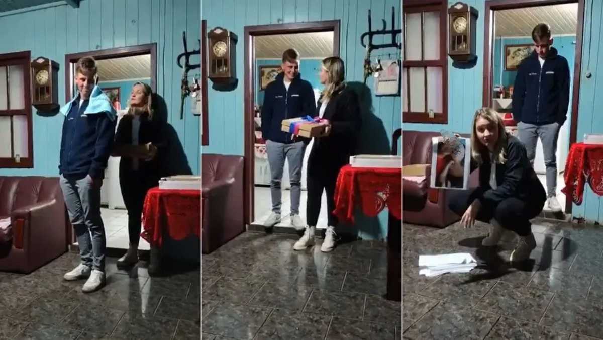 Chá revelação de traição no RS