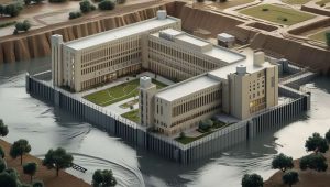 Hospital no RS terá sistema inédito de proteção contra enchentes