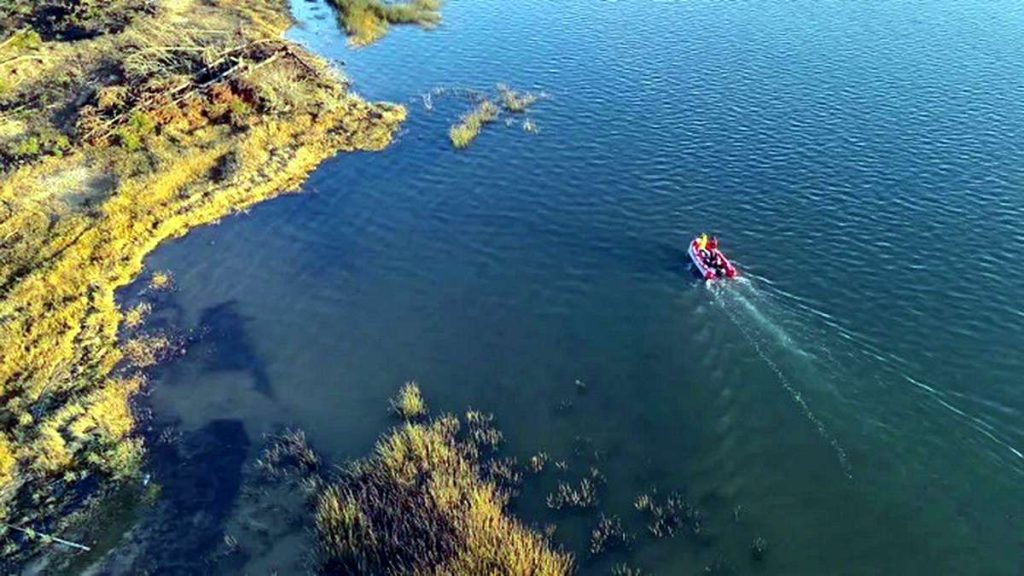Corpo de pescador desaparecido, naufrágio em São José do Norte, Naufrágio na Lagoa dos Patos