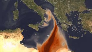 Nuvem de poeira do Saara avança sobre o Brasil