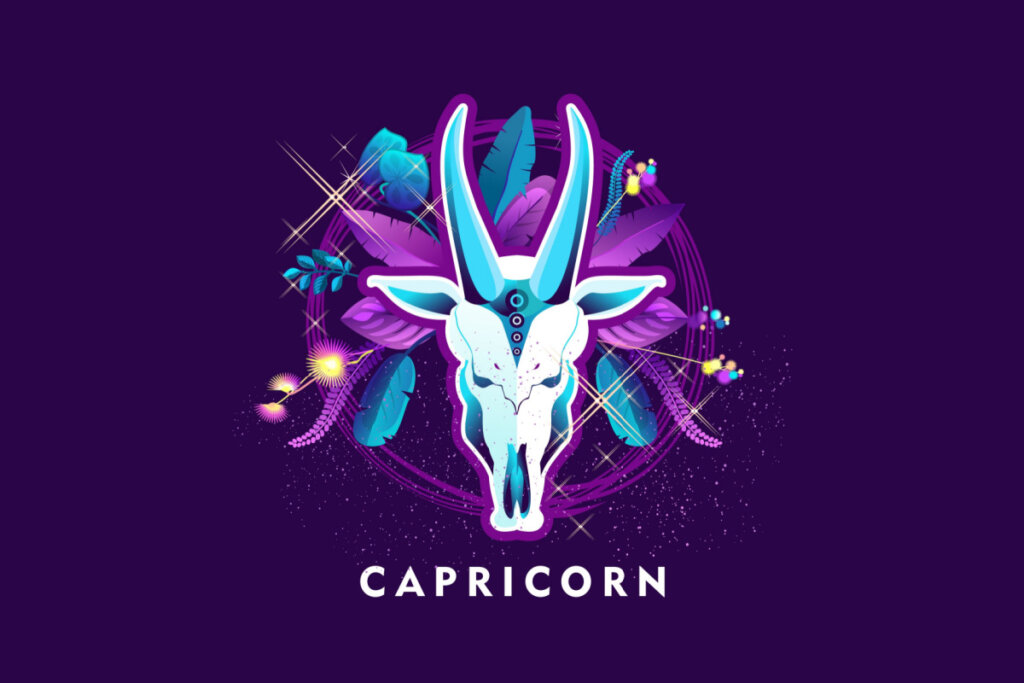 Símbolo do signo de capricórnio