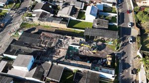 Demolição de prédio