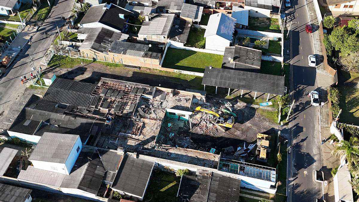 Demolição de prédio