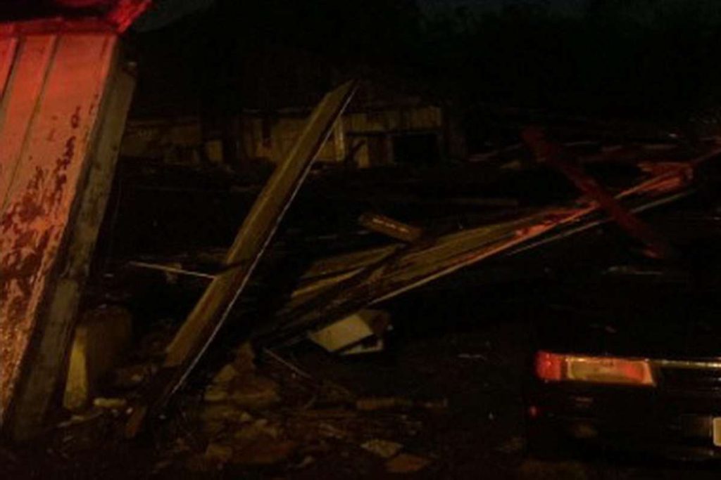 Temporais no RS voltam a provocar estragos