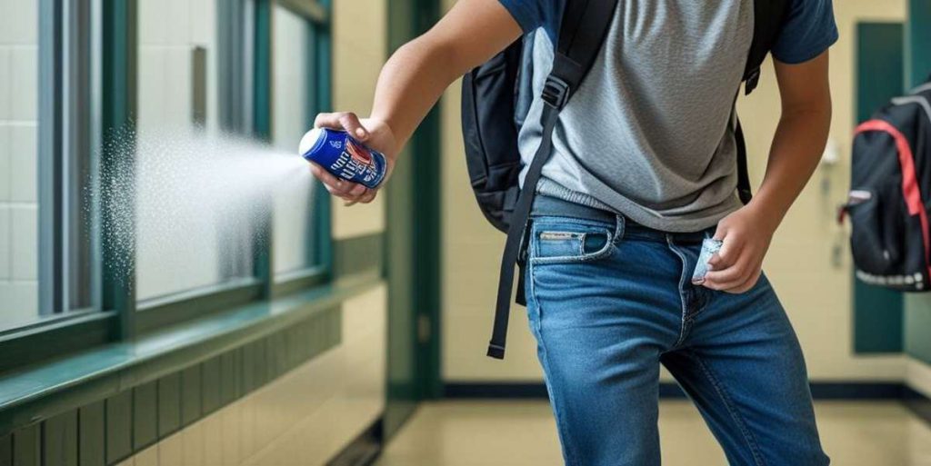 Escola de Osório proíbe desodorante spray; entenda