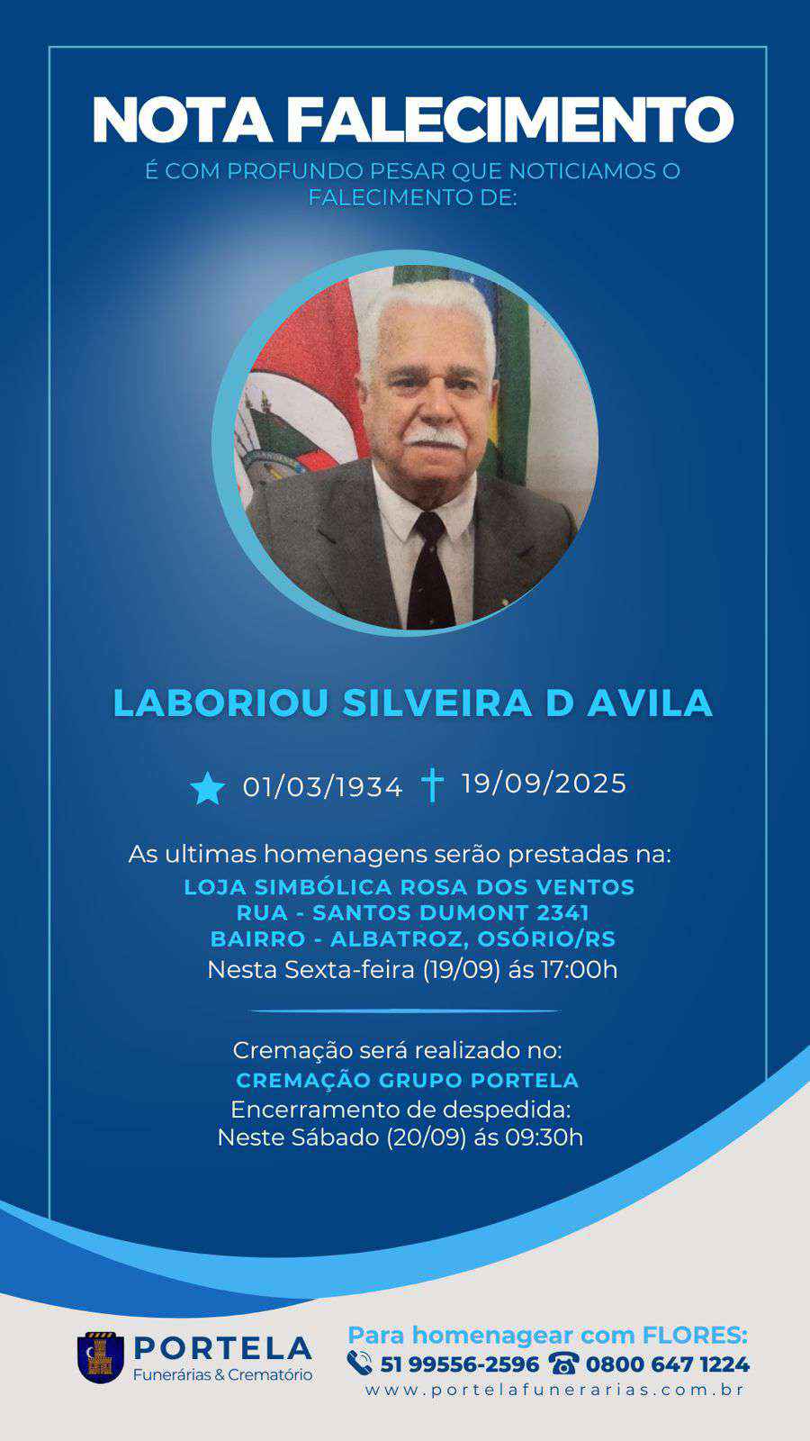 Osório decreta luto oficial de 3 dias 23 Osório decreta luto oficial de 3 dias 22