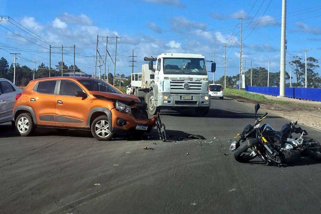 Acidente na Estrada do Mar