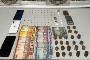 Ação da BM com apoio do Canil